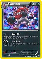 Zoroark [Cracked Ice] #71 from Pokemon Black & White set
