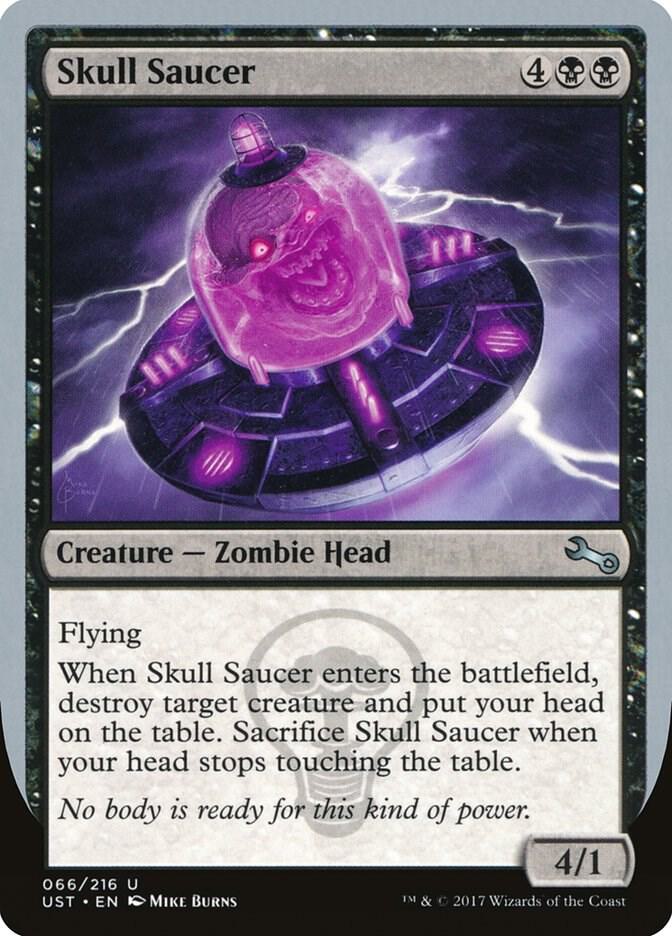 Skull Saucer 66 card
