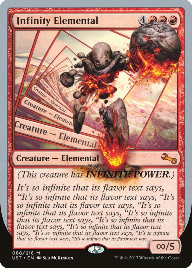 Infinity Elemental - Unstable - Magic: The Gathering - TCGplayer.com