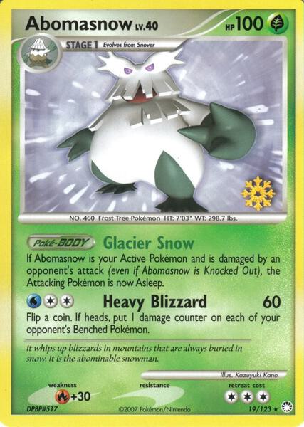 Abomasnow - 19/123