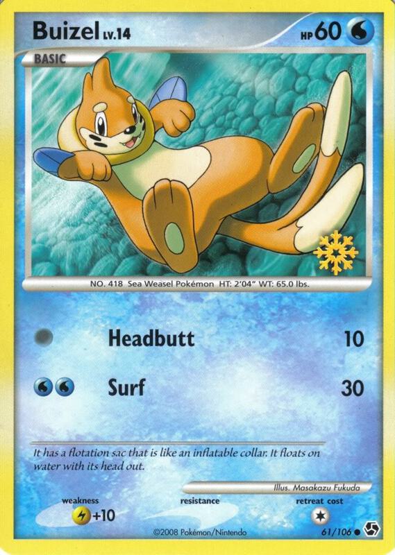 Buizel 061/106 from Countdown Calendar Promos