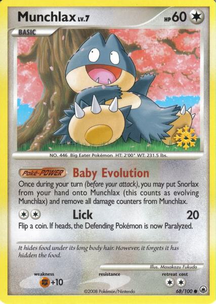 Munchlax - 68/100