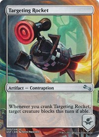 Targeting Rocket - Unstable - Magic: The Gathering card