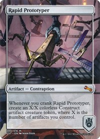 Rapid Prototyper - Unstable - Magic: The Gathering card