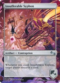 Insufferable Syphon - Unstable - Magic: The Gathering card