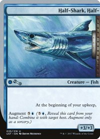 Half-Shark, Half- - Unstable - Magic: The Gathering card
