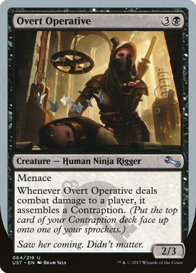 Overt Operative 64 card