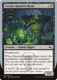 Steady-Handed Mook - Unstable - Magic: The Gathering card