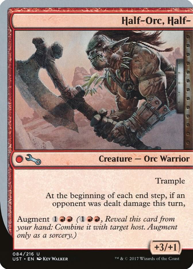 Half-Orc, Half- 84 card