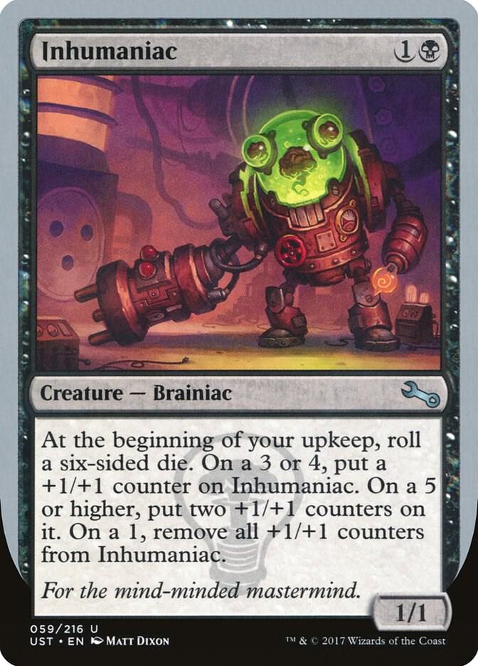Inhumaniac 59 card