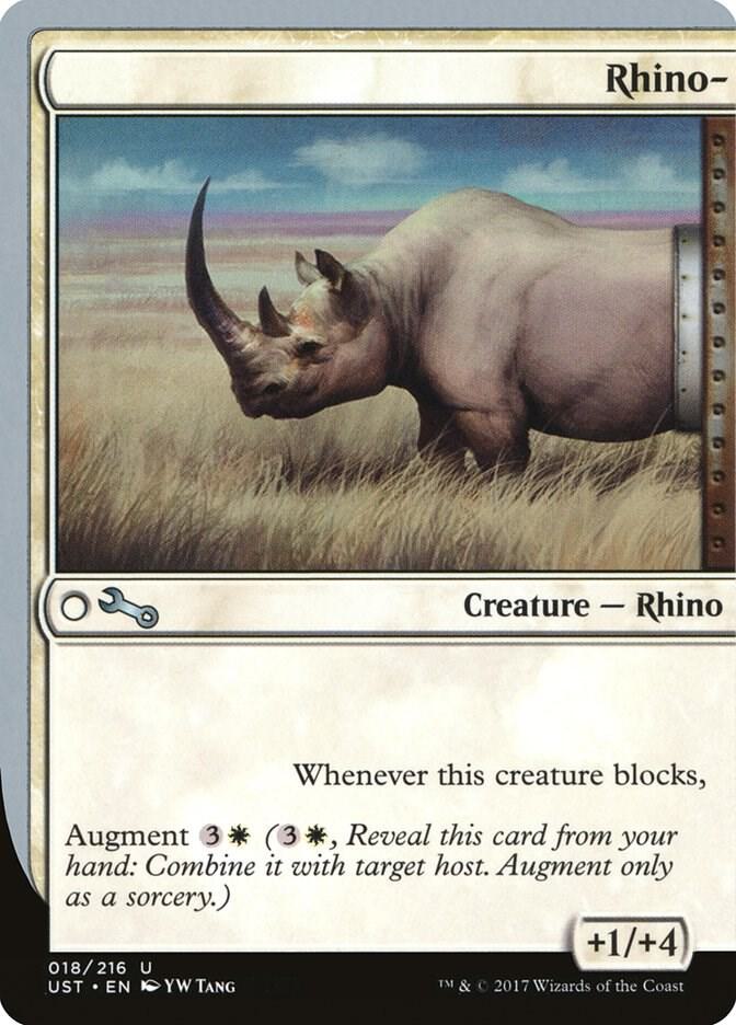 Rhino- 18 card