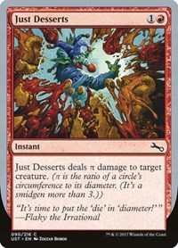 Just Desserts (Unstable)