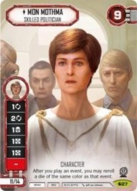 Mon Mothma - Skilled Politician (Alternate Full Art)