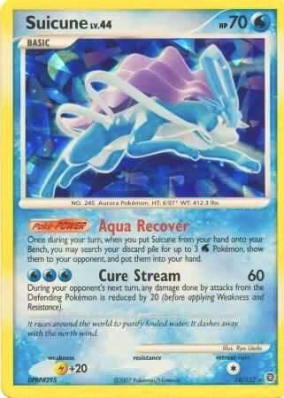 Suicune - 19/132 (Cracked Ice Holo) 019/132 from Miscellaneous Cards & Products