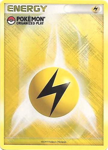Lightning Energy (2009 Unnumbered POP Promo)  from League & Championship Cards