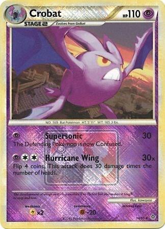 Crobat - 14/95 (League Promo) 014/095 from League & Championship Cards