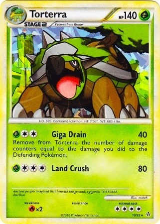 Torterra - 10/95 (Cracked Ice Holo)