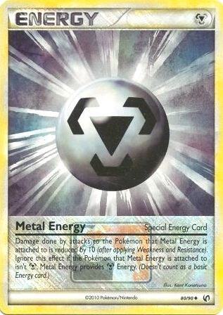 Metal Energy (Special) - 80/90 (League Promo) 080/090 from League & Championship Cards