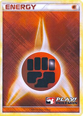 Fighting Energy (2010 Play! Pokemon)  from League & Championship Cards