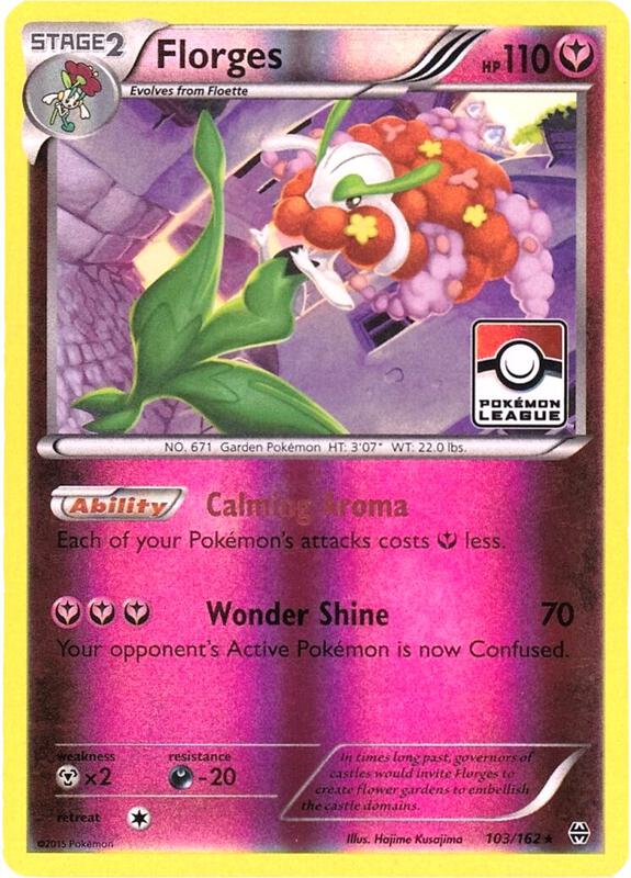 Florges - 103/162 (Pokemon League) 103/162 from League & Championship Cards