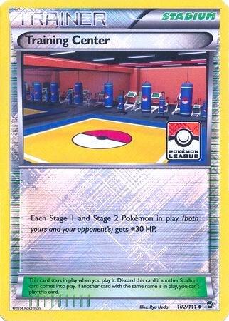 Training Center - 102/111 (Pokemon League) 102/111 from League & Championship Cards