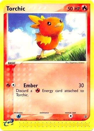 Torchic - 017 (Target Promo) 017 from Nintendo Promos
