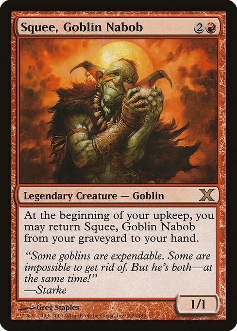 『foil』Squee Goblin Nabob Squee, Goblin Nabob | Commander Masters | Star City Games