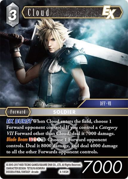 Cloud EX - Opus IV - Final Fantasy TCG - TCGplayer.com