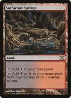 Sulfurous Springs - 10th Edition - Magic: The Gathering