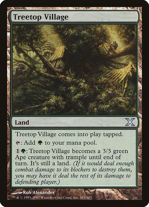 Treetop Village - 10th Edition - Magic: The Gathering - TCGplayer.com