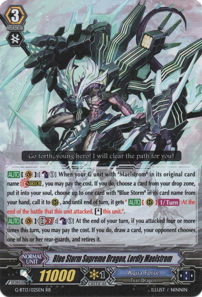 Blue Storm Supreme Dragon, Lordly Maelstrom