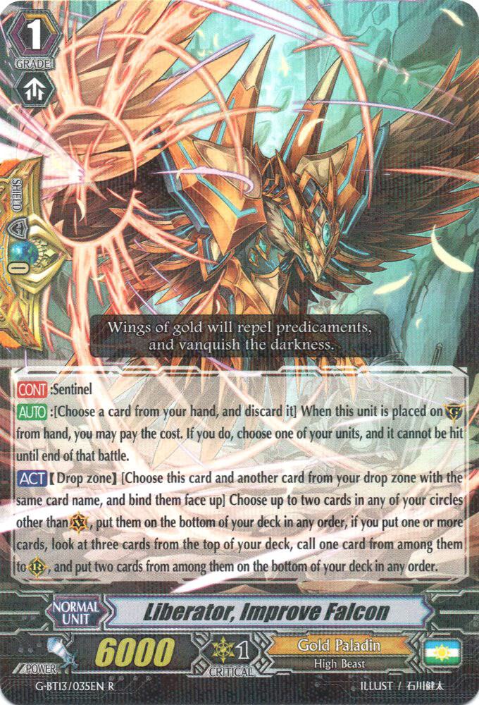 Liberator, Improve Falcon