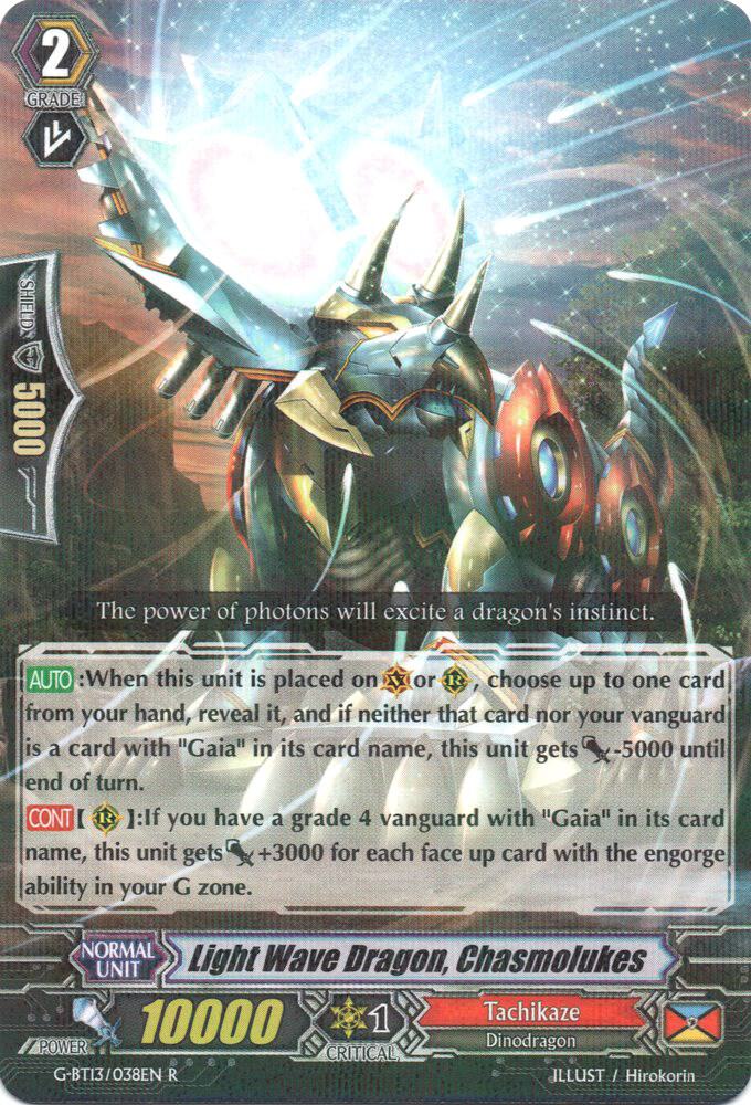 Light Wave Dragon, Chasmolukes