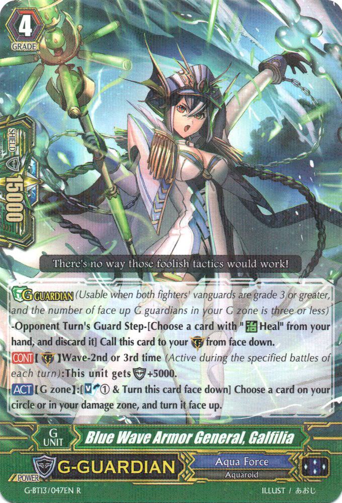 Blue Wave Armor General, Galfilia