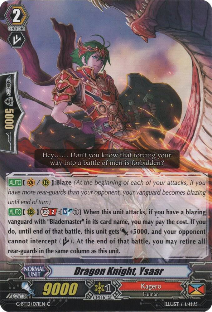 Dragon Knight, Ysaar