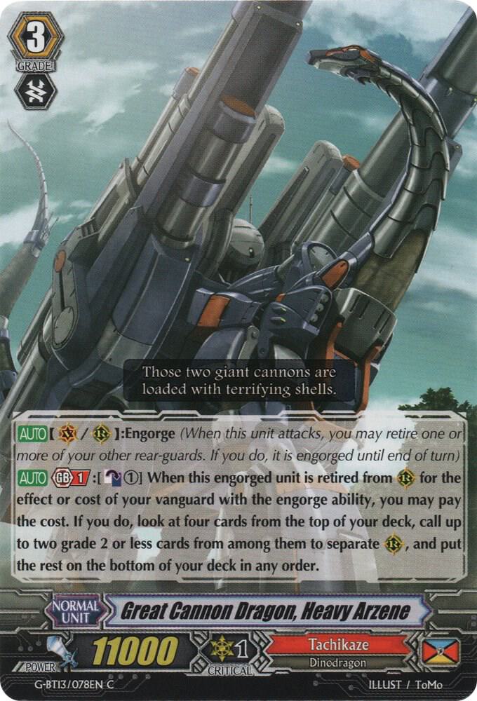 Great Cannon Dragon, Heavy Arzene