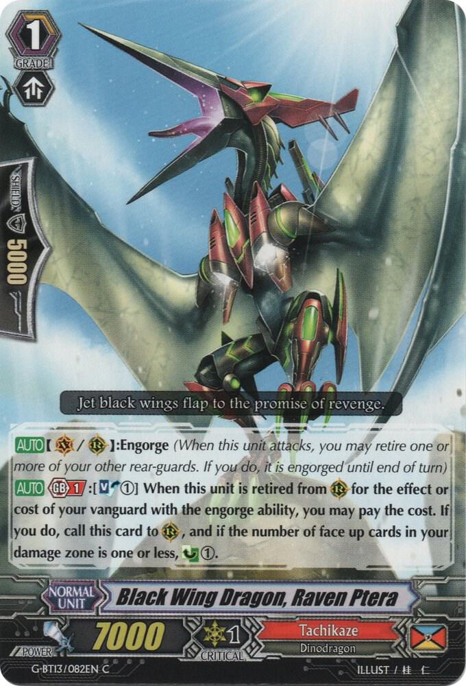 Black Wing Dragon, Raven Ptera