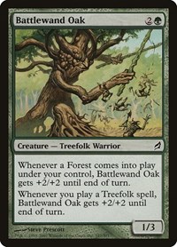 Battlewand Oak - Lorwyn - Magic: The Gathering card