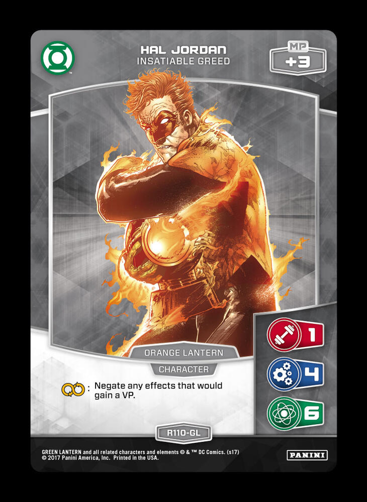Hal Jordan - Insatiable Greed - Green Lantern - MetaX TCG