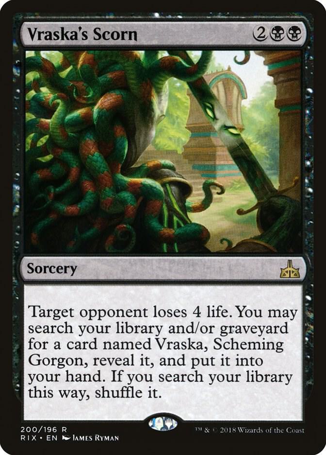 Vraska's Scorn 200 card