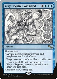 Very Cryptic Command (A) - Unstable