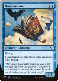 Novellamental (D) - Unstable - Magic: The Gathering card