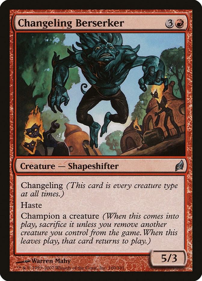 changeling cards mtg War-Spike Changeling [Modern Masters] main image 0