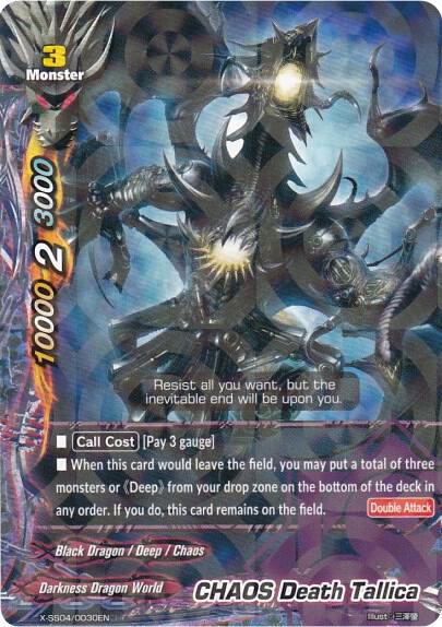 CHAOS Death Tallica (R Foil) - X Duel Chest - Future Card