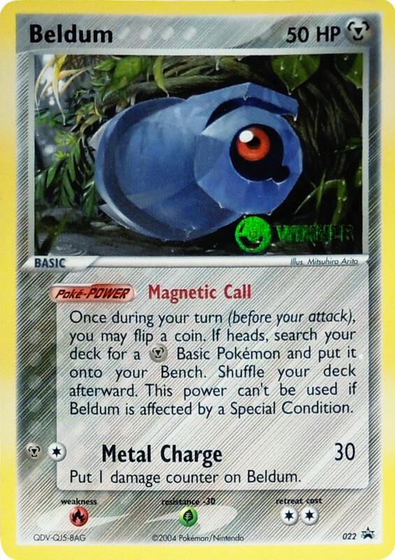 Beldum - 022 (League Promo) [Winner] 022 from League & Championship Cards