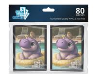 Star City Games Gloss Sleeves - Hippo (80-Pack) - Star City Games