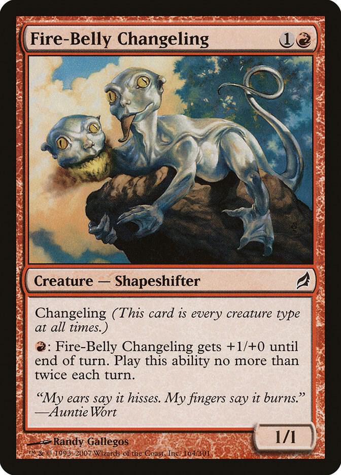 Fire-Belly Changeling - Lorwyn - Magic: The Gathering - TCGplayer.com
