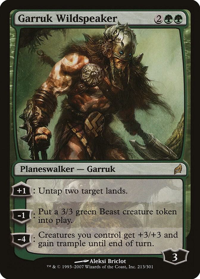 野生語りのガラク/Garruk Wildspeaker ボーダーレス SLP Garruk Wildspeaker - Lorwyn - Magic: The Gathering - TCGplayer.com