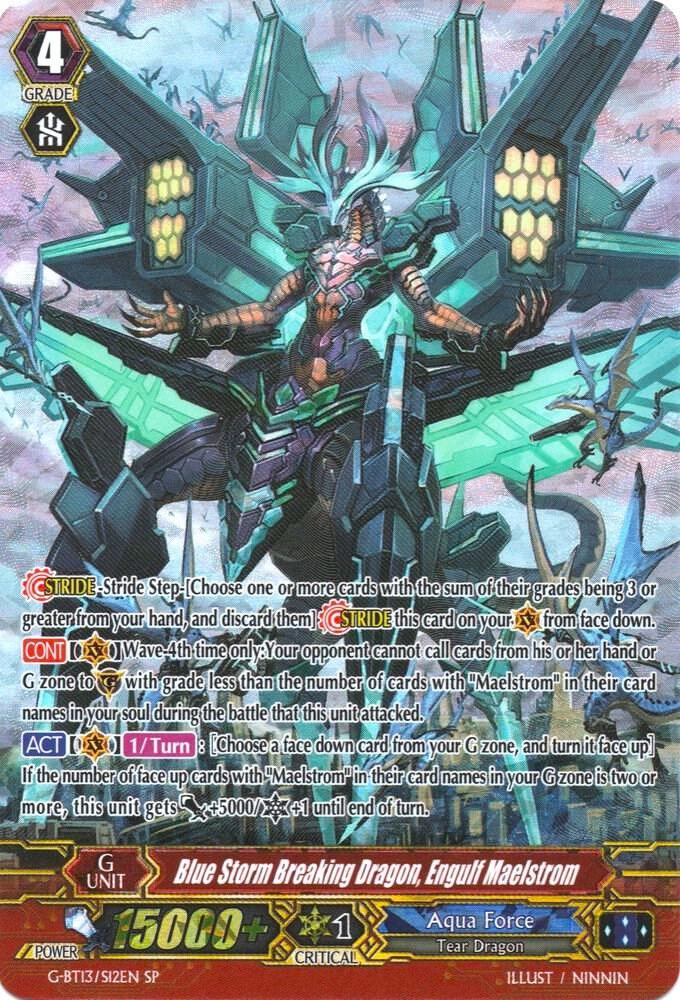 Blue Storm Breaking Dragon, Engulf Maelstrom (SP)