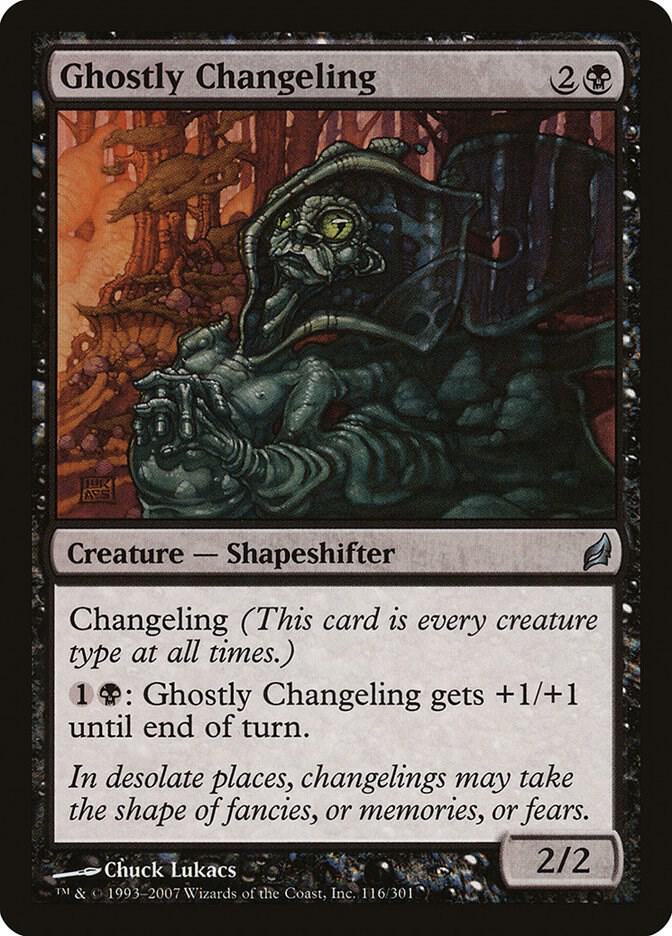 Ghostly Changeling 116 card